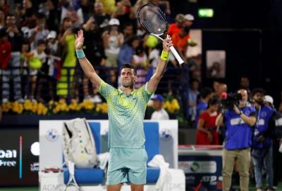 ATP Dubai, Djokovic supera Griekspoor in scioltezza e vola ai quarti