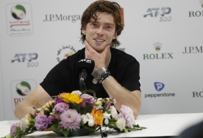 ATP 500 Dubai, Rublev: "Ora sono soddisfatto del mio tennis. Contro Djokovic o Nadal serve la giornata perfetta"