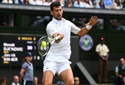 Wimbledon, troppo Djokovic per Sinner: “Bello far parte della nuova generazione”