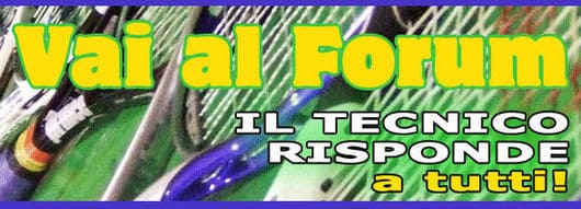 Il tecnico risponde nel forum