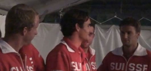 E Federer si mette a cantare