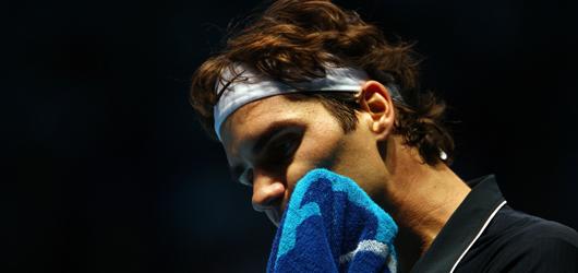 Federer scherza col fuoco