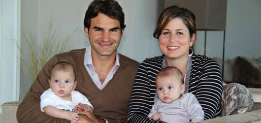 Auguri dalla famiglia Federer