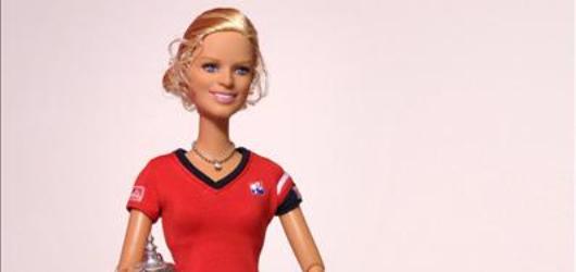 Kim Clijsters diventa una bambola