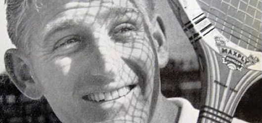 Lew Hoad, braccio di ferro