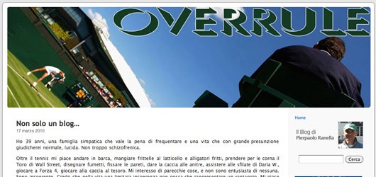 Un nuovo blog: è Overrule