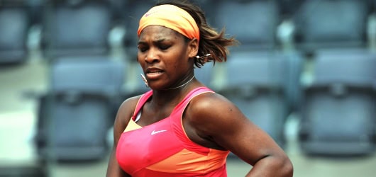 Serena passeggia su Maria