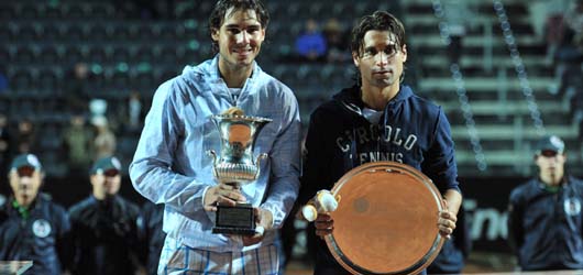 Nadal fa cinque, Roma è sua