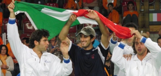 Coppa Davis, trionfo Italia: 3-0