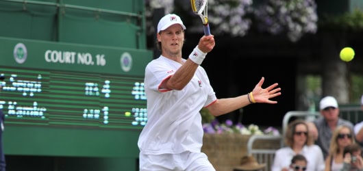 Un Seppi a metà perde in quattro