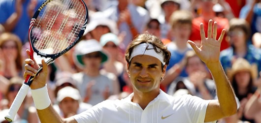 Roger passeggia su Melzer