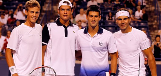 Fuori Nadal/Djokovic. Melzer Ko