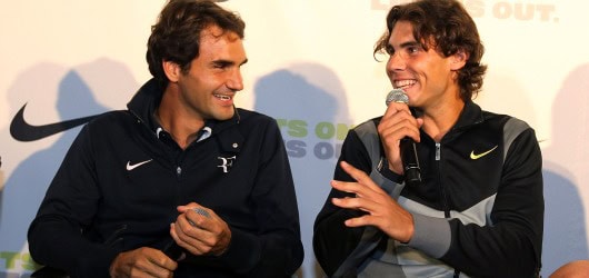 Rafa-Roger: due esibizioni natalizie