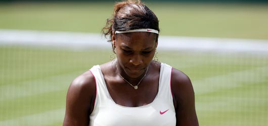 Serena ko. Stagione finita al 99%