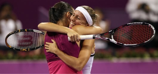 A Pennetta/Dulko l’oscar del “doppio”