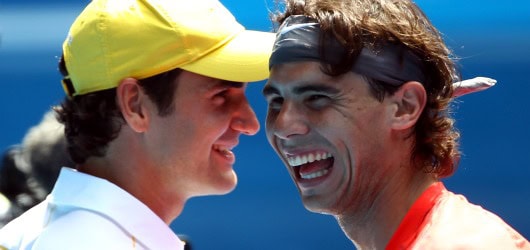 Roger & Rafa alla kermesse Nike