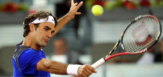 Brivido Federer. Avanti Roberta