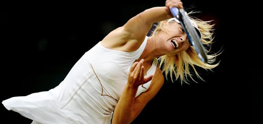 Sharapova da paura. Avanti in 59′