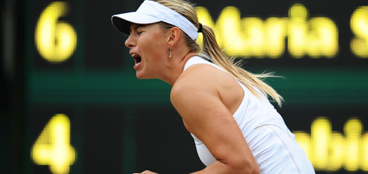 Ruggito Sharapova. Lisicki asfaltata