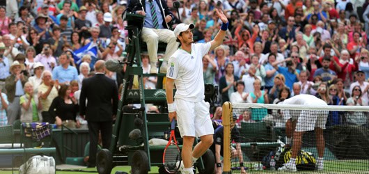 Ai piedi di Murray sognando la finale