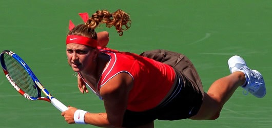 Subito eliminata Petra Kvitova