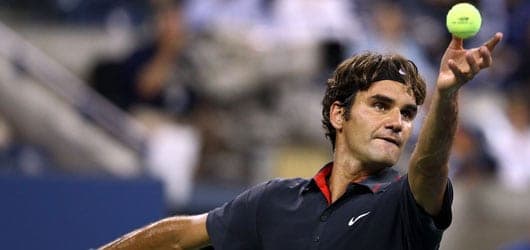 Us Open, Federer stende Giraldo