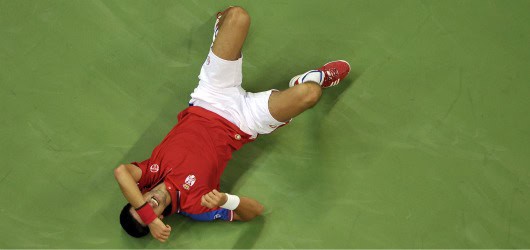 Gioia per Nadal, lacrime per Djokovic