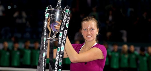 Kvitova da urlo. Masters e numero 2