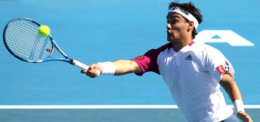 Atp Valencia: Fognini eliminato