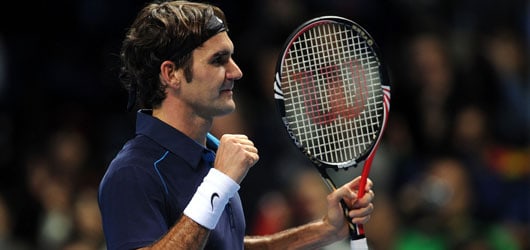 Tris di Federer
