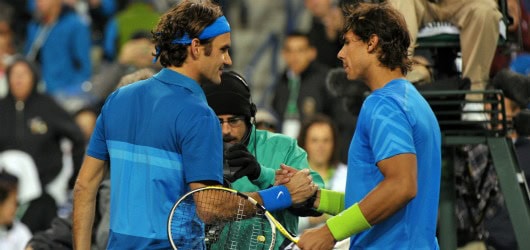 Federer perfetto, Nadal va ko