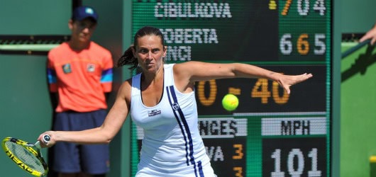IW: Vinci avanza, Schiavone ko