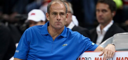 Guy Forget saluta la Davis