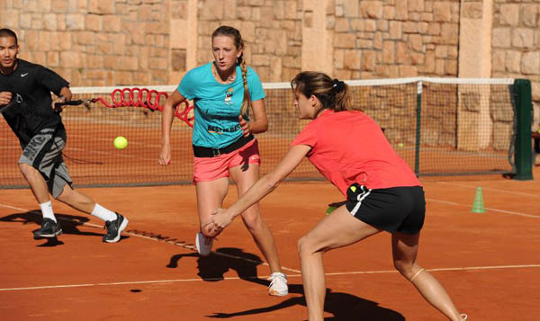 Azarenka-Mauresmo già al lavoro