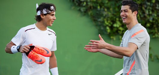 Ronaldo intervista Nadal