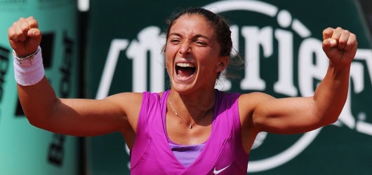 Errani magica, è in semifinale!