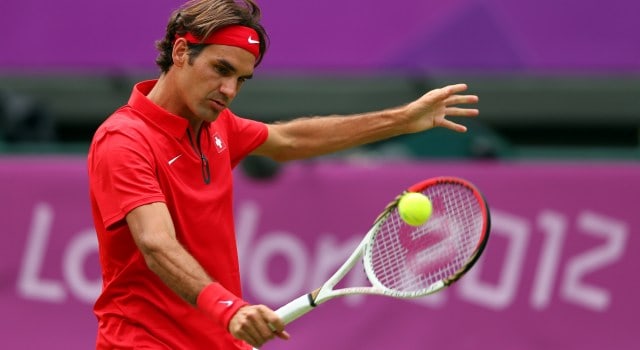Federer soffre, Berdych esce
