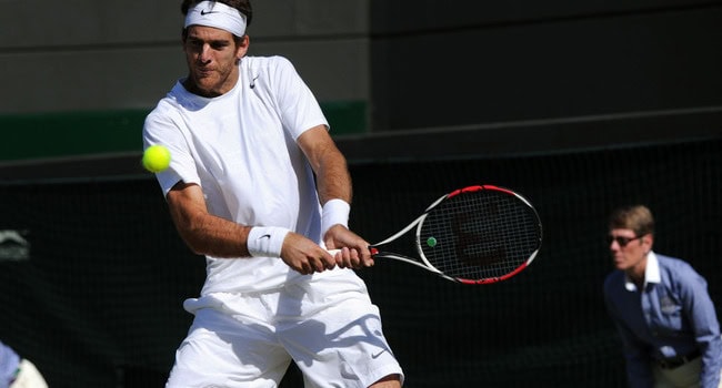 Del Potro fatica, Gasquet illumina