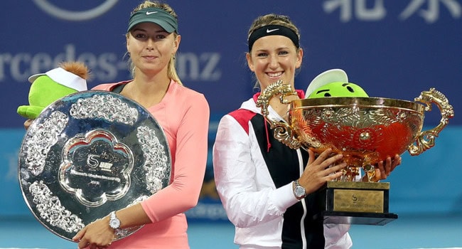 Male Sharapova, Azarenka vince facile