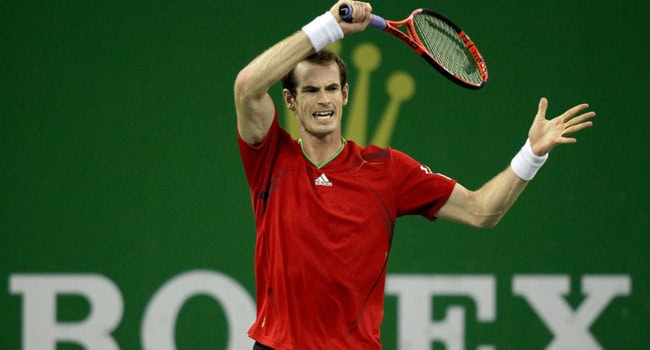 Murray “pesca” Federer