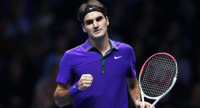 Federer vince la sfida dei trentenni