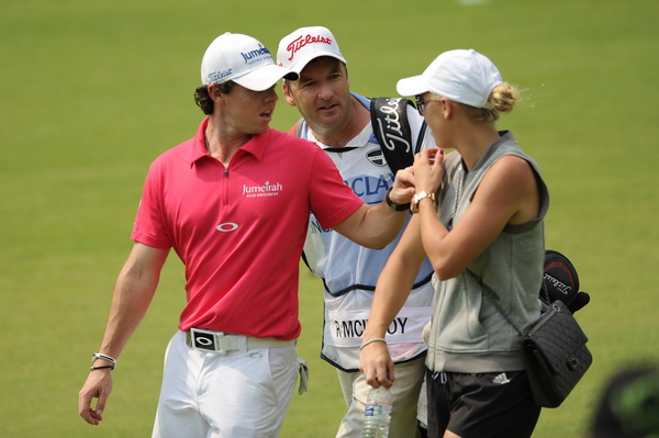 La Wozniacki fa la golf WAG