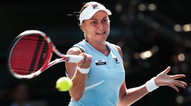 Trionfo Petrova, Wozniacki surclassata