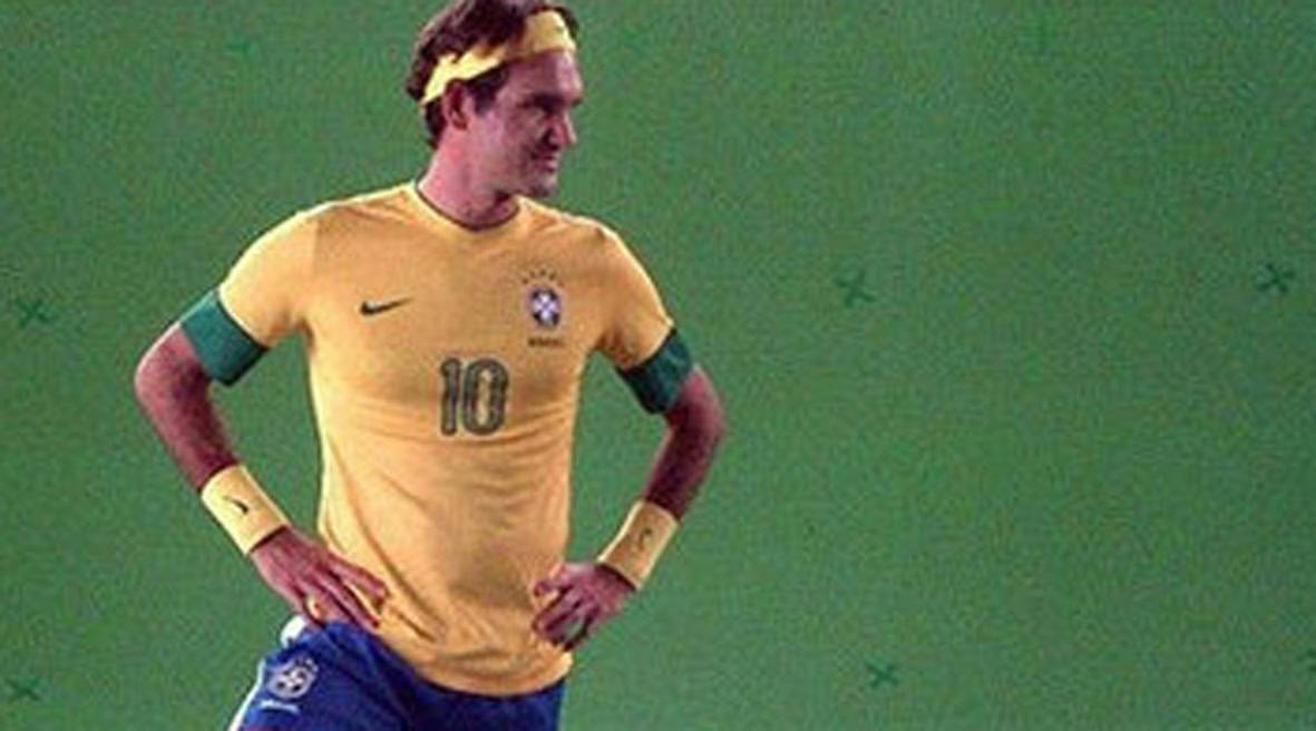Federer, asso del pallone