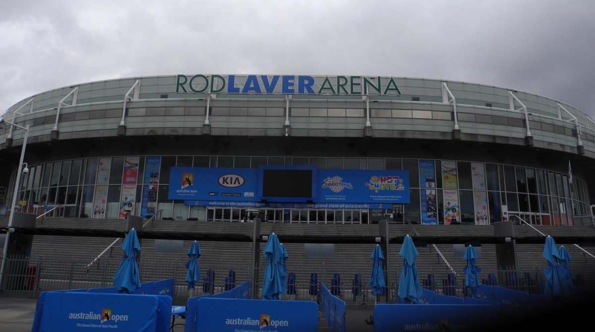 Tutto pronto a Melbourne Park