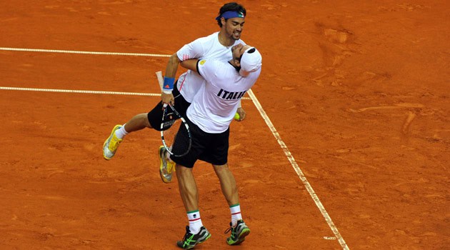 Davis, Italia avanti 2-1