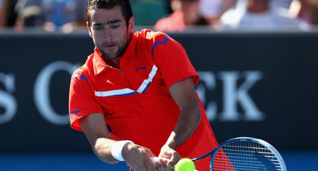 Cilic, tris a Zagabria