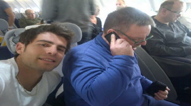 Bolelli in volo per Vancouver