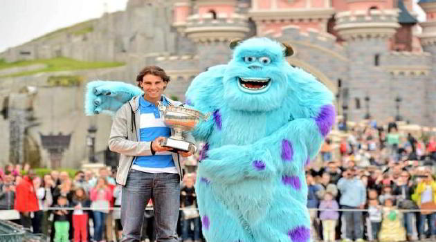 Nadal, da Disneyland, fa morire Nelson Mandela