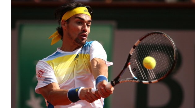Il primo urlo di Fognini